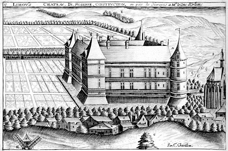 Gravure de Claude Chastillon